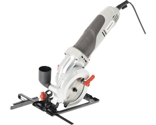 Pattfield handcirkelzaag met stofafzuiging en metalen voet