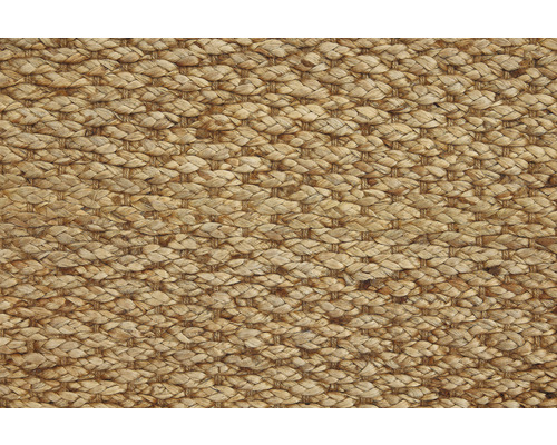Detailopname van een tapijt van natuurlijke vezels