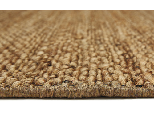 Detailopname van een natuurlijk vezel tapijt