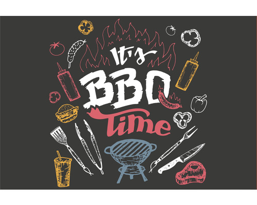 LILENO HOME Grill en BBQ mat 75 x 120 cm (Man at Work