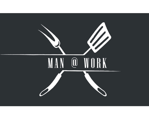 LILENO HOME Barbecuemat Man @ Work 100x165 cm