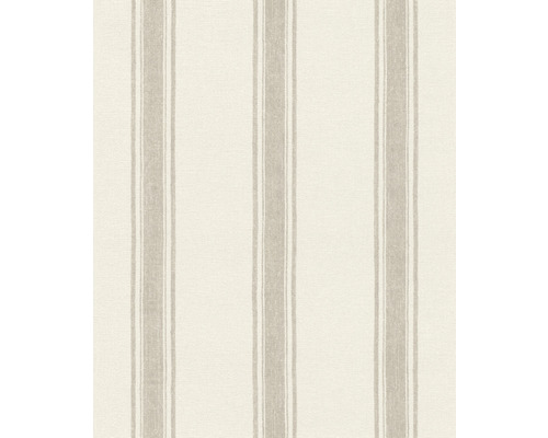 RASCH Vliesbehang 555622 Lirico strepen beige Behang met streepmotief