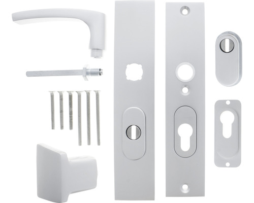 ARON Veiligheidsbeslag duw/kruk PC55/72 anti-kerntrek aluminium F1