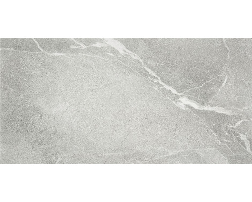 Wand- en vloertegel Adobo grijs 60x120 cm gerectificeerd