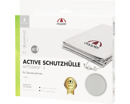 Doppler Active beschermhoes middenmast S voor parasols verpakking
