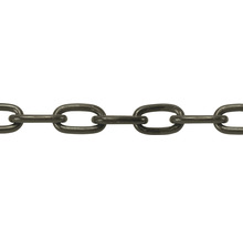 PÖSAMO Schalmketting A4 4 mm zwart (per meter)
