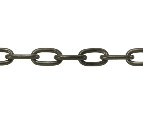 PÖSAMO Schalmketting A4 4 mm zwart (per meter)