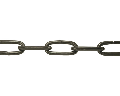 PÖSAMO Schalmketting C4 4 mm zwart (per meter)