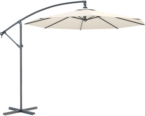 Vrijhangende parasol met stabiele voet voor de tuin