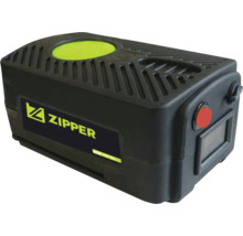 Zipper stroomgenerator met Zipper logo