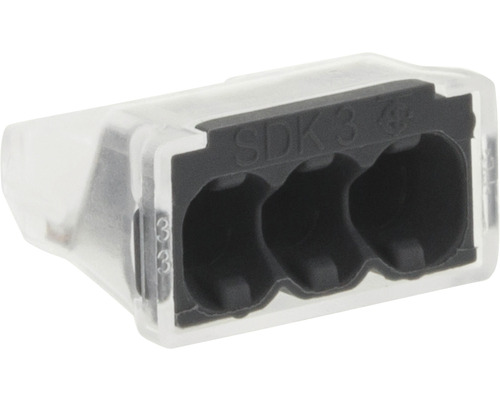 Wago verbindingsklem 3-voudig