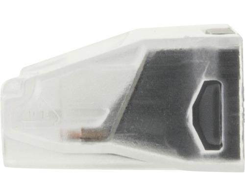 Enkele transparante kabelklem voor elektrische installaties