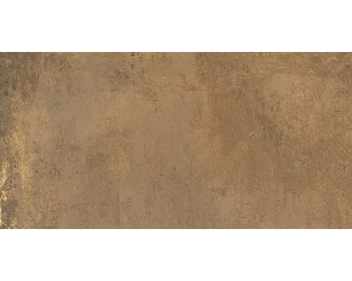 Wand- en vloertegel Manufacture brons roest 75x150 cm gerectificeerd