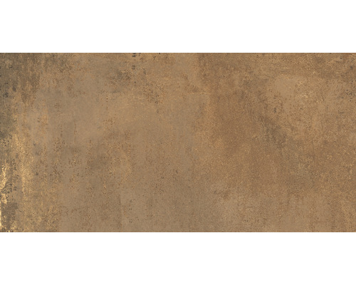 Wand- en vloertegel Manufacture brons roest 75x150 cm gerectificeerd Keramische tegel met rustieke uitstraling