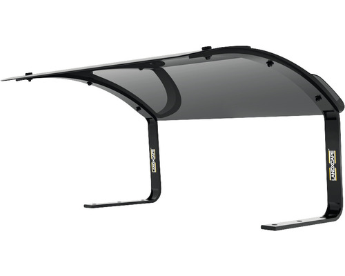 Golfkar dak van kunststof met metalen frame