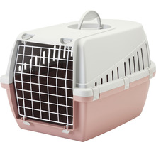 Transportbox voor huisdieren met metalen roosterdeur en handgreep