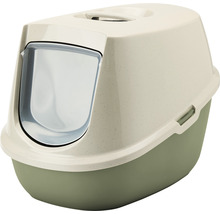 Gesloten kattenbak met klep