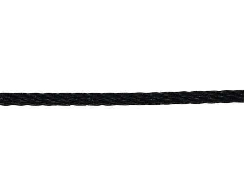 PÖSAMO Staaldraad 4 mm zwart (per meter)