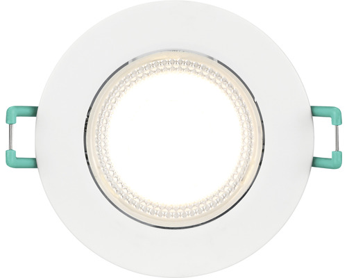 Inbouwspot met ronde vorm