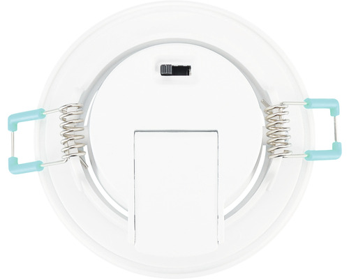 LED inbouwspot van achteren