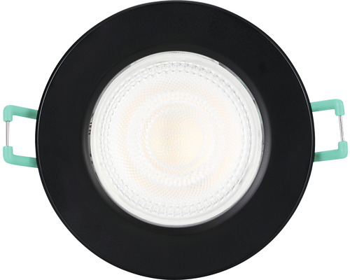 Plafondinbouwspot met ledtechniek