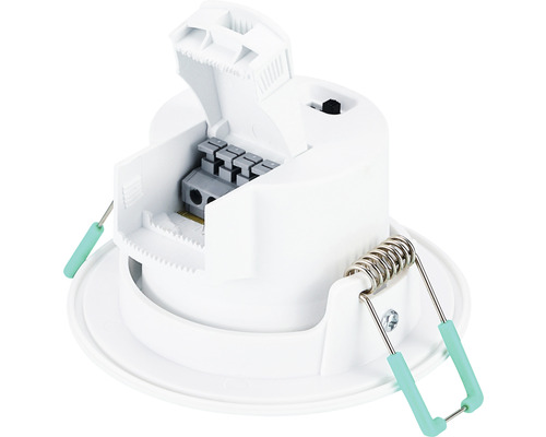 Inbouwspot van onderaf