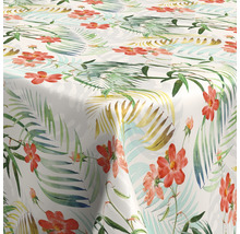 Tafelkleed met bloemen- en plantenmotief