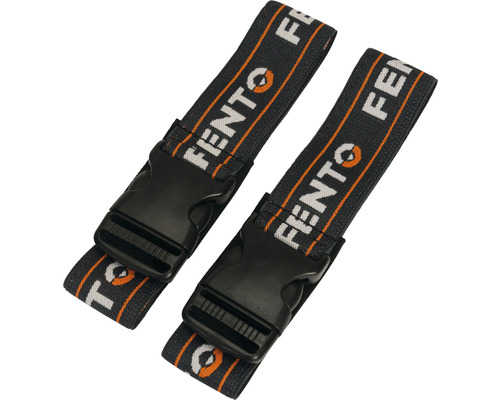 Twee bagagebanden met gesp