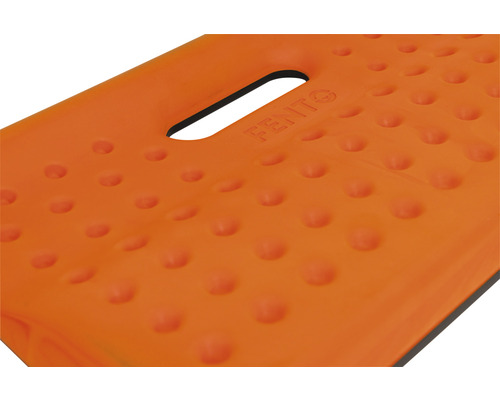 Knielkussen van kunststof met handgreep