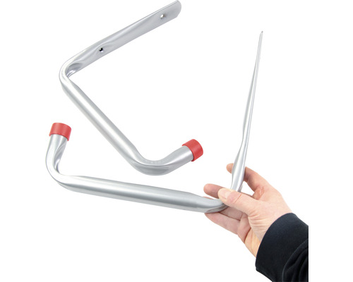 Fiets haken van metaal voor wandmontage