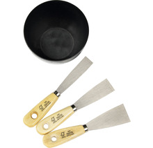 Spatelset met mengbeker