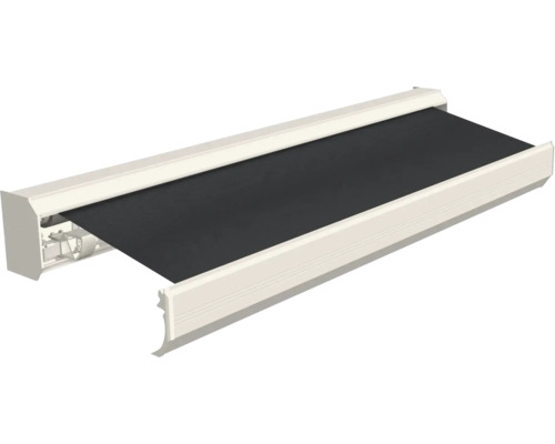 SOLUNA Zonnescherm Solide Luxe 600x300 cm met smart motor rechts, dessin 131