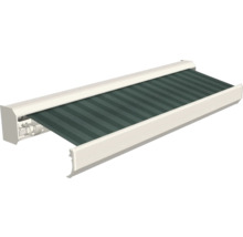 Zonnescherm met streepmotief
