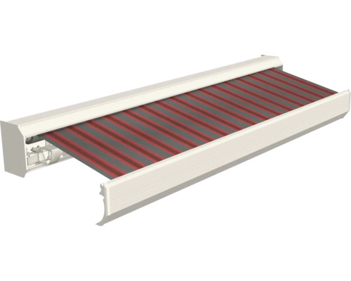 SOLUNA Zonnescherm Solide Luxe 550x300 cm met smart motor rechts, dessin 265