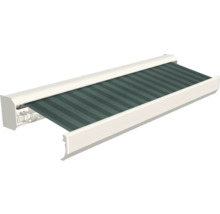 Zonnescherm met streepmotief