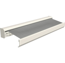 Half open harmonicadoek voor terrasoverkapping