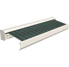 Zonnescherm met streepmotief