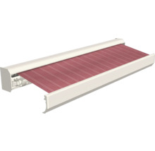 Zonnescherm met streepmotief