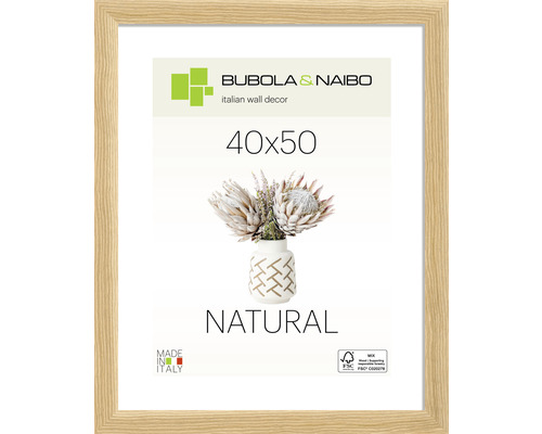 BUBOLA&NAIBO Fotolijst hout 6110/03 eiken 40x50 cm