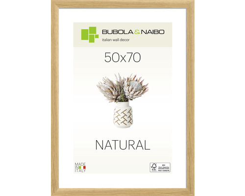 BUBOLA&NAIBO Fotolijst hout 6110/03 eiken 50x70 cm