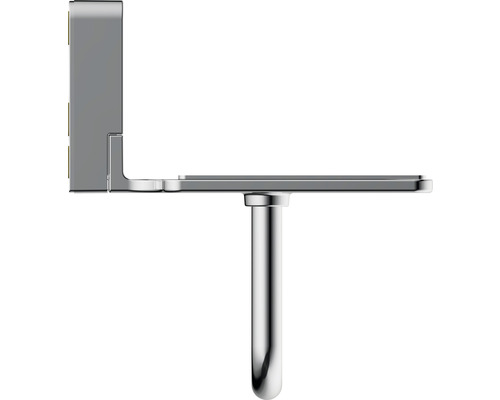 Toiletpapierhouder van metaal voor wandmontage