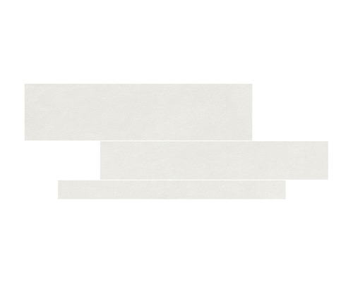 Wand- en Vloertegel Bologna ivoor matenmix gerectificeerd Drie witte keramische wandtegels