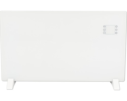 Vlakke radiator met digitaal bedieningspaneel voor wandmontage of staande montage