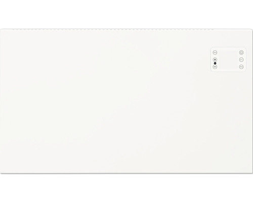 Platte radiator met bedieningspaneel