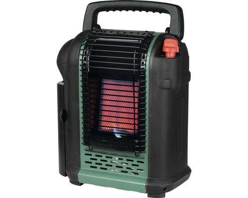 Draagbare gaskachel met beschermrooster en handgreep