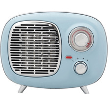 EUROM Keramische kachel Retro radio kachel 1500 Watt