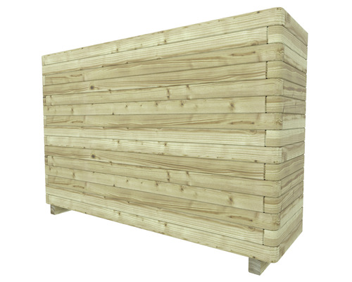 Houten beschermingswandelementen van grenenhout, voor de bouw van privacy schermen