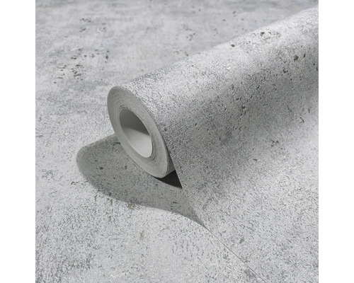 Rol behang met betonlook