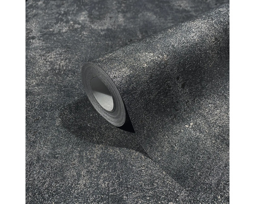 Rol grijs behang met structuurpatroon