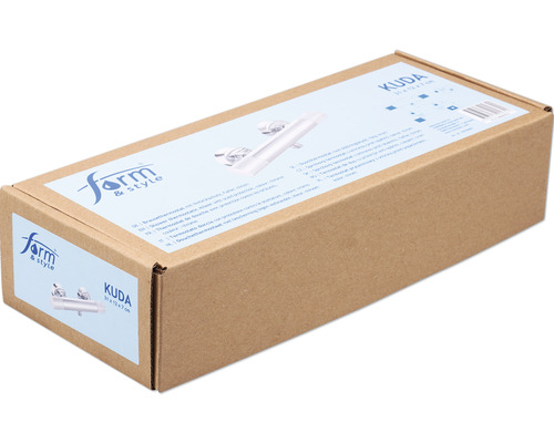 Verpakking van een douchearmatuur van Form and Style